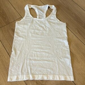 Lululemon white swiftly tank